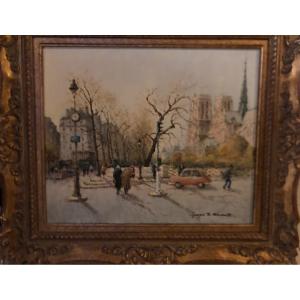 Tableau Vue De Paris