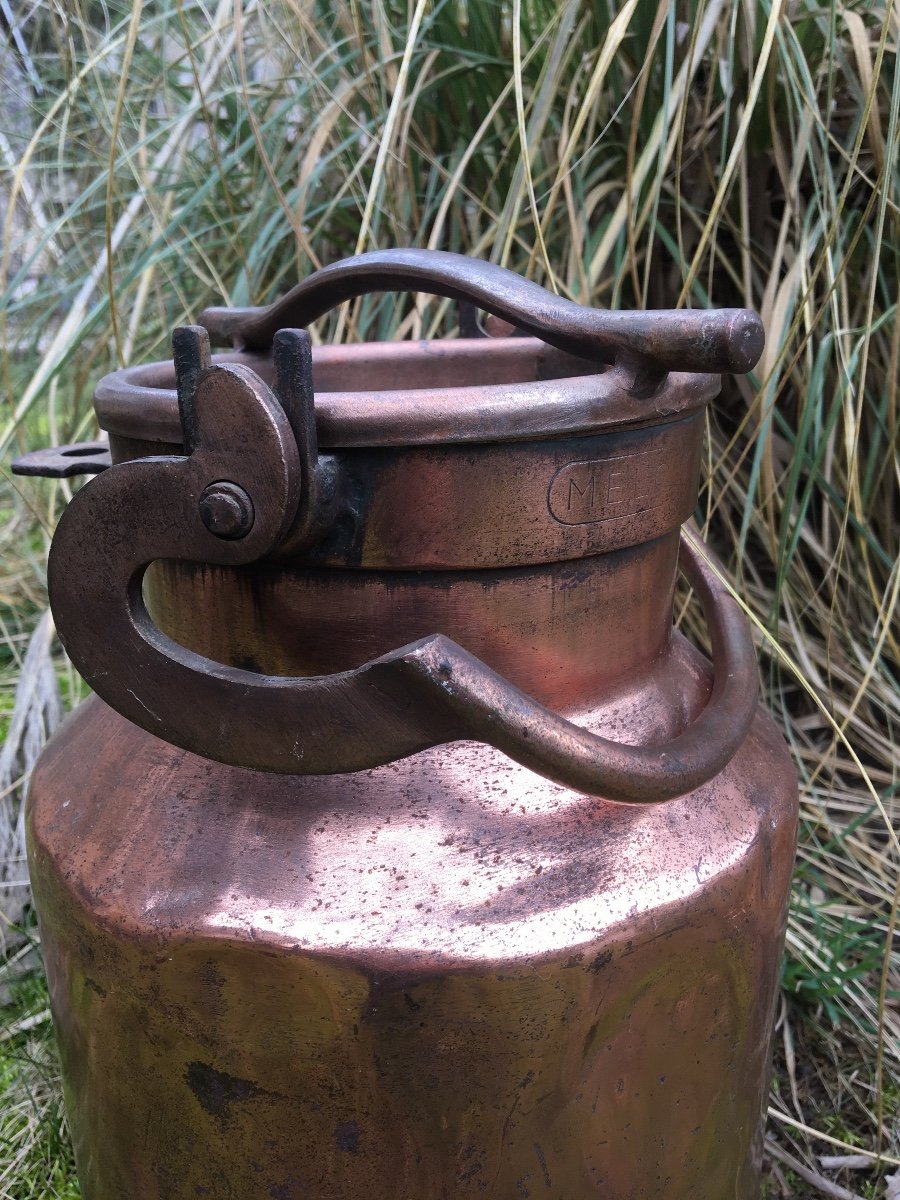Large Copper Milk Can-photo-1