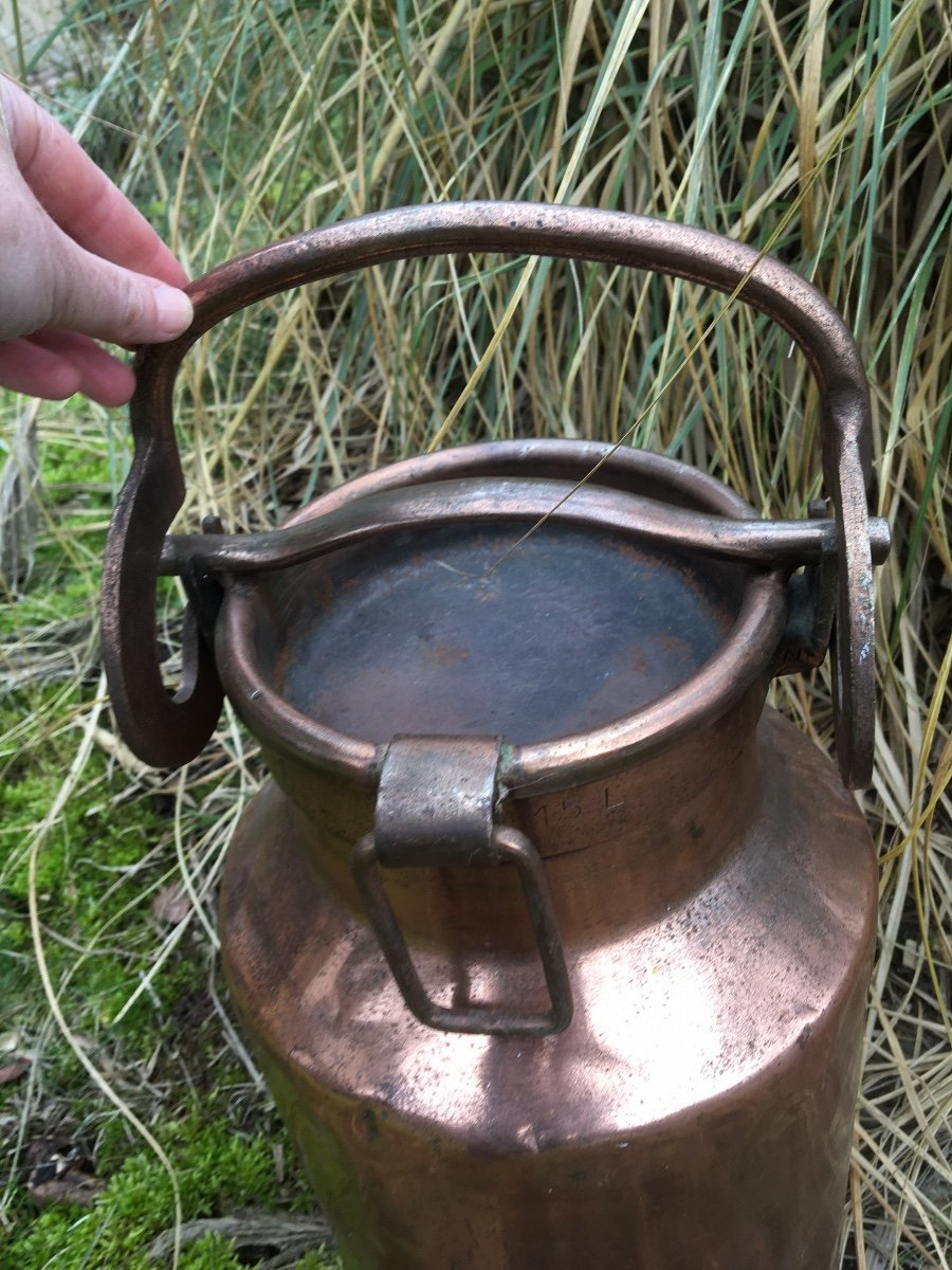 Large Copper Milk Can-photo-8