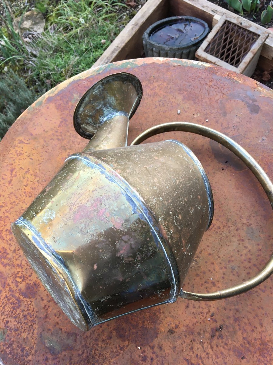 Folk Art, Small Copper Watering Can -photo-6