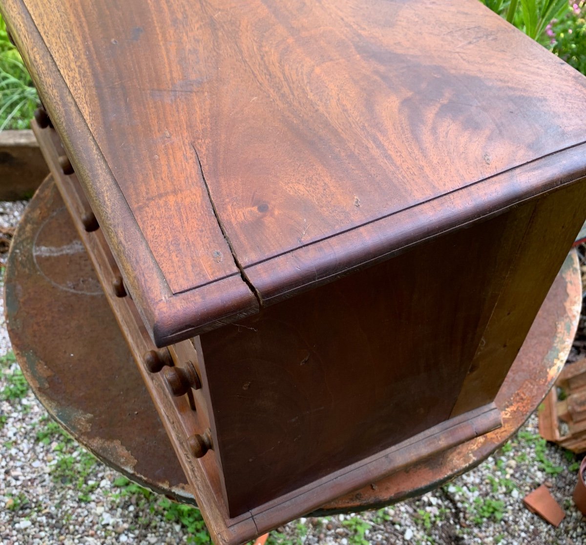 Small Trade Furniture With 18 Drawers, 19th Century -photo-8