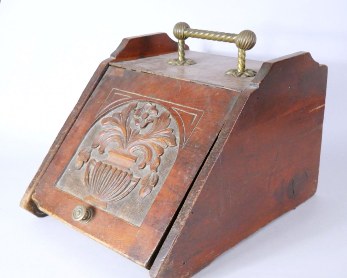 Small Coal Chest, England, 19th Century 