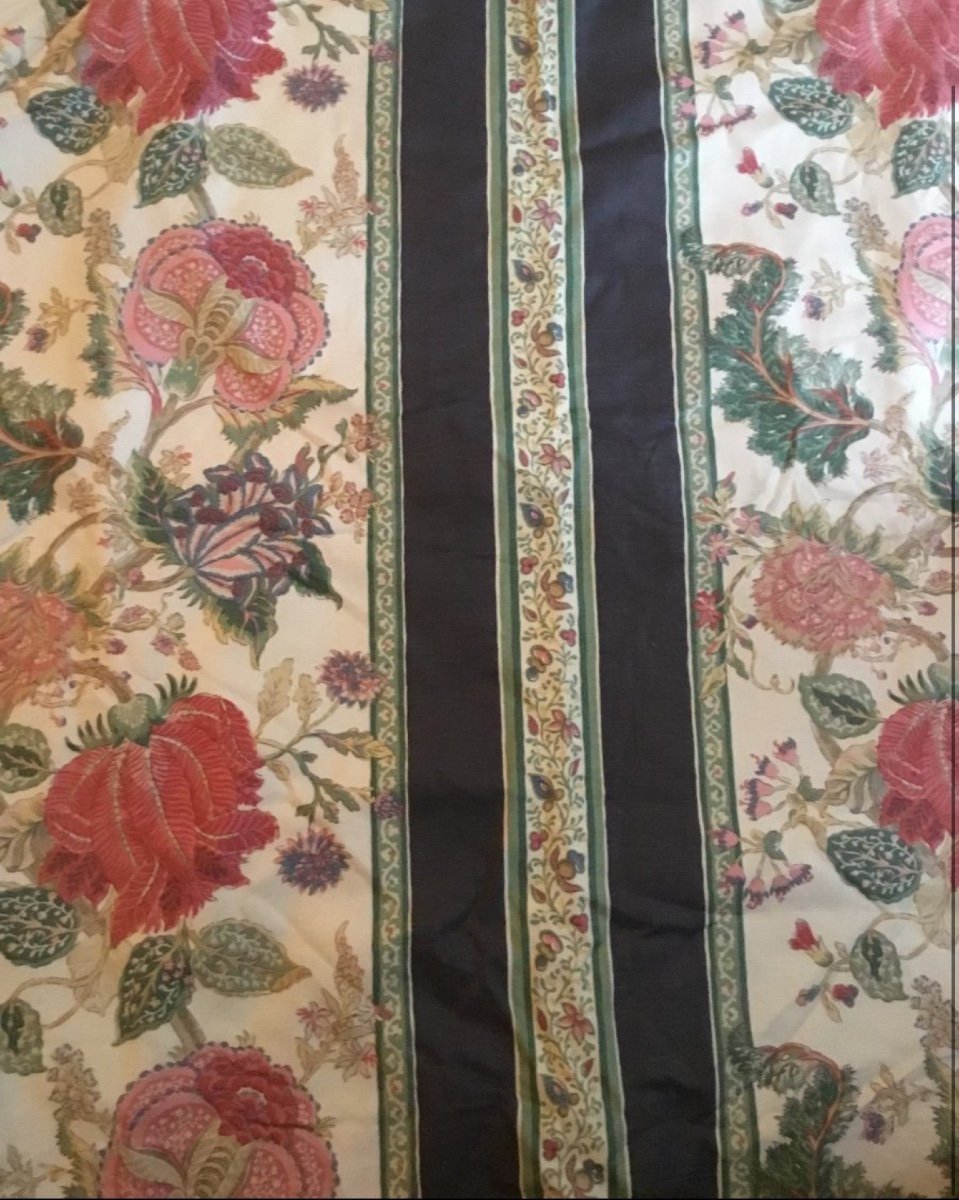 Large Hanging, 2 Double Curtains Joined, Indian (2 Available) -photo-3