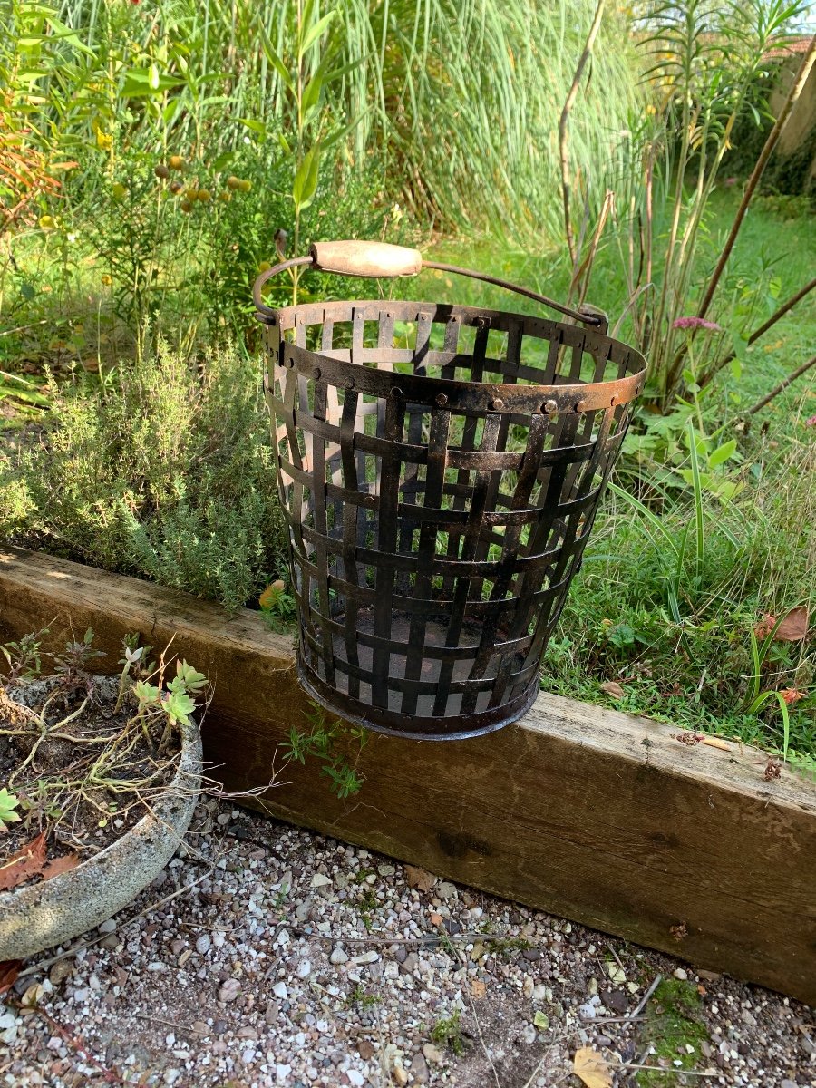 Woven Metal Basket -photo-5