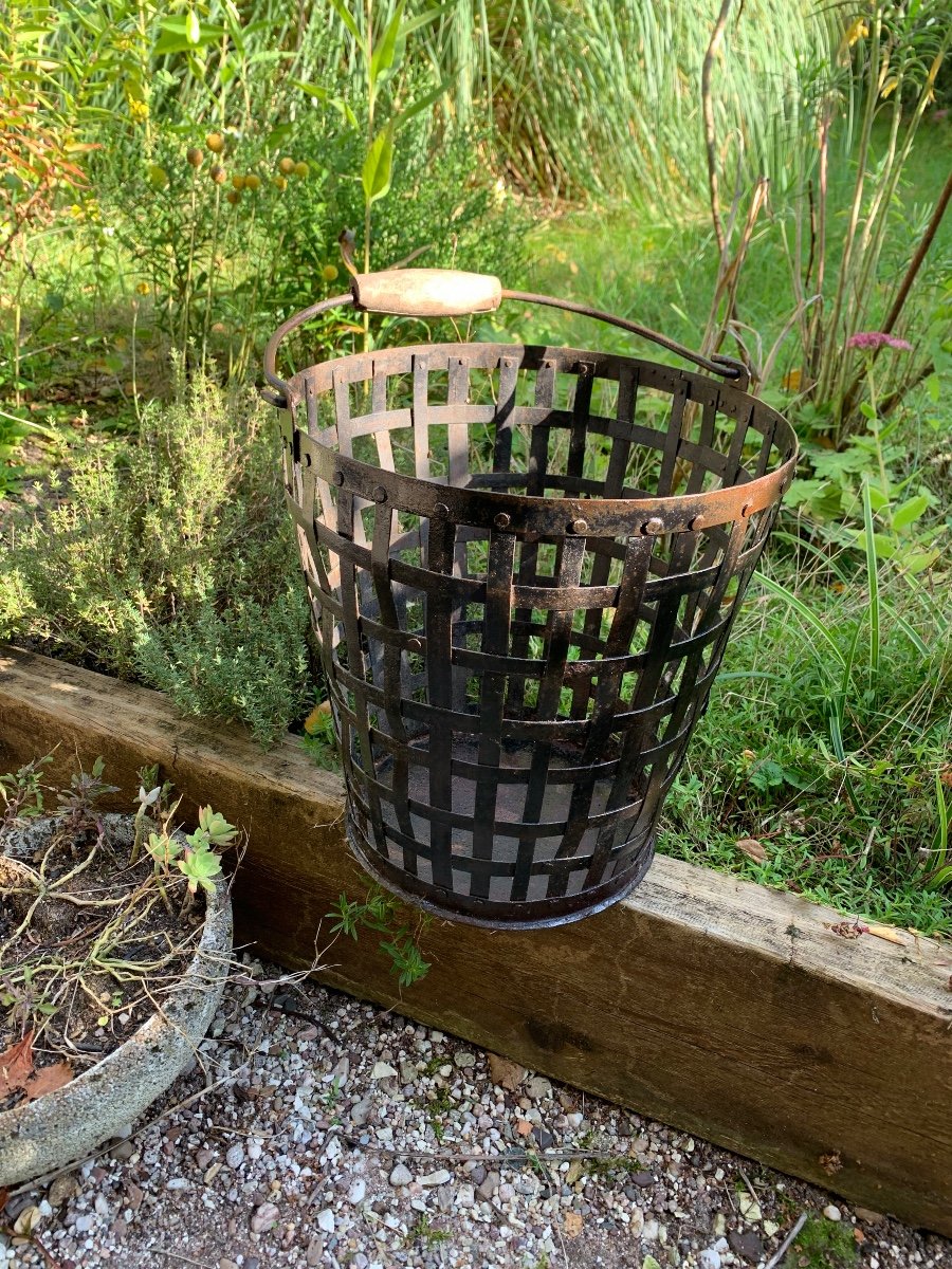 Woven Metal Basket -photo-6