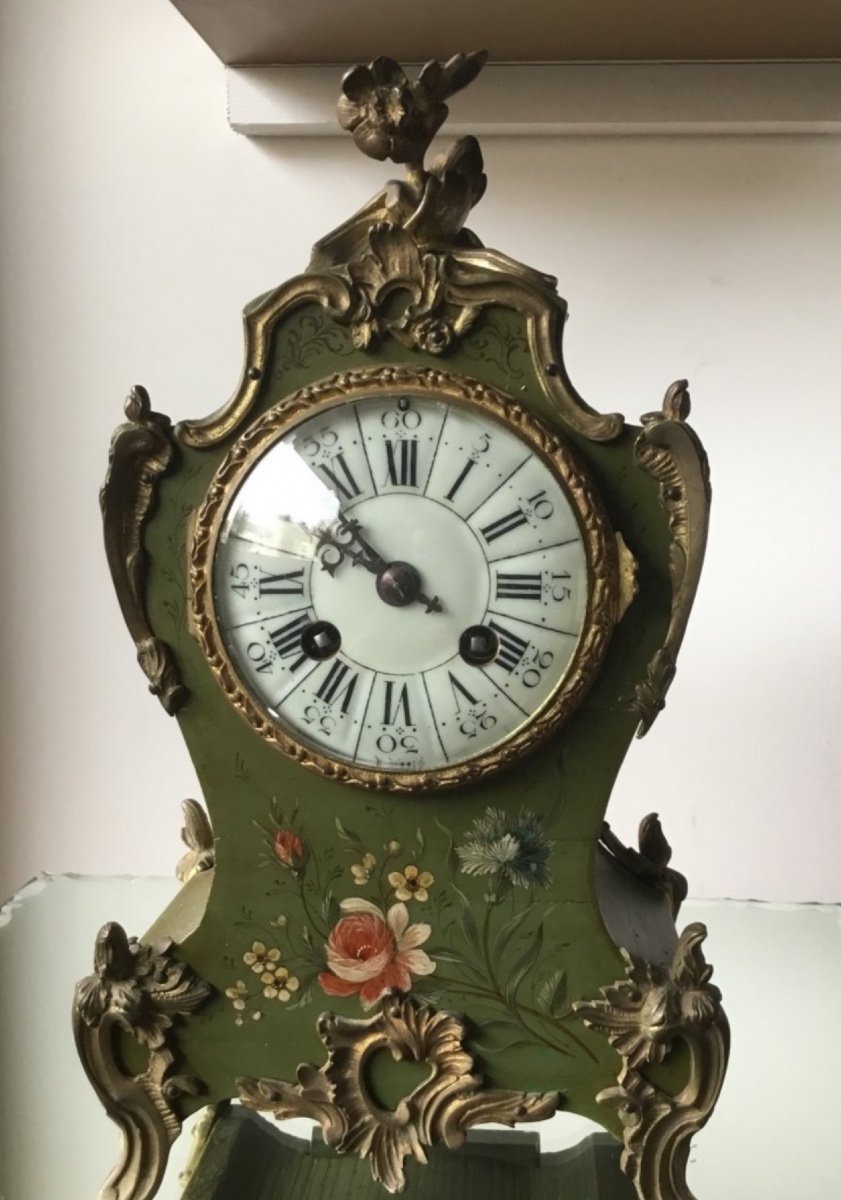 Small Martin Varnished Wall Clock, 19th Century