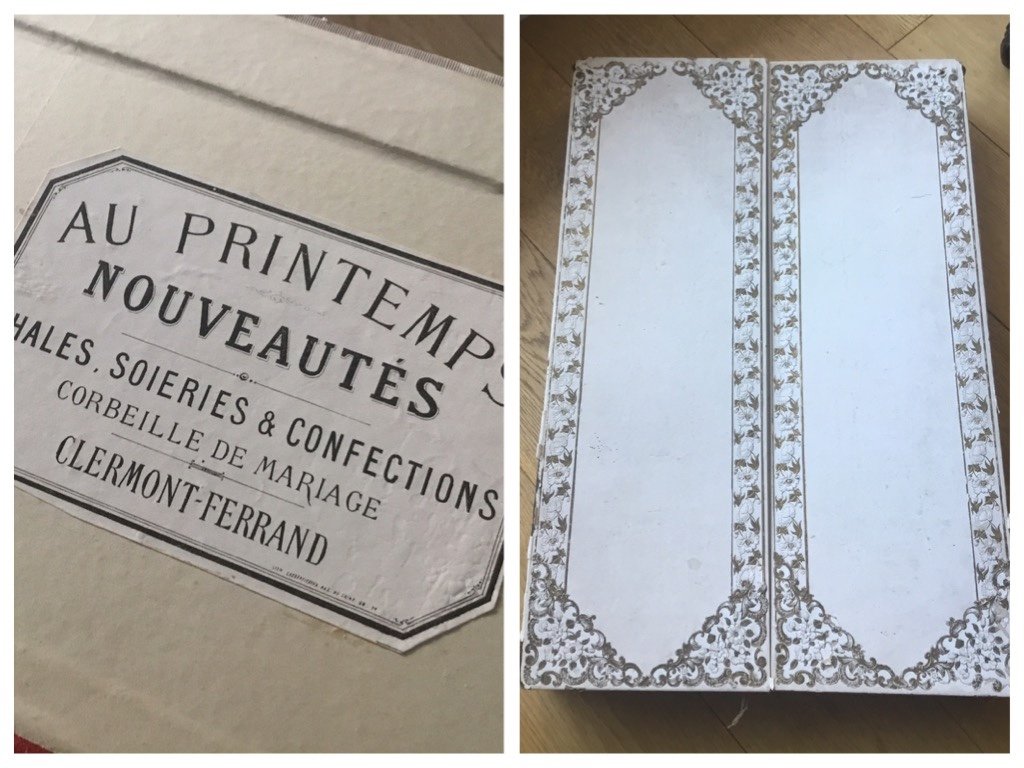 Grande Boite à Châle, Art Nouveau 