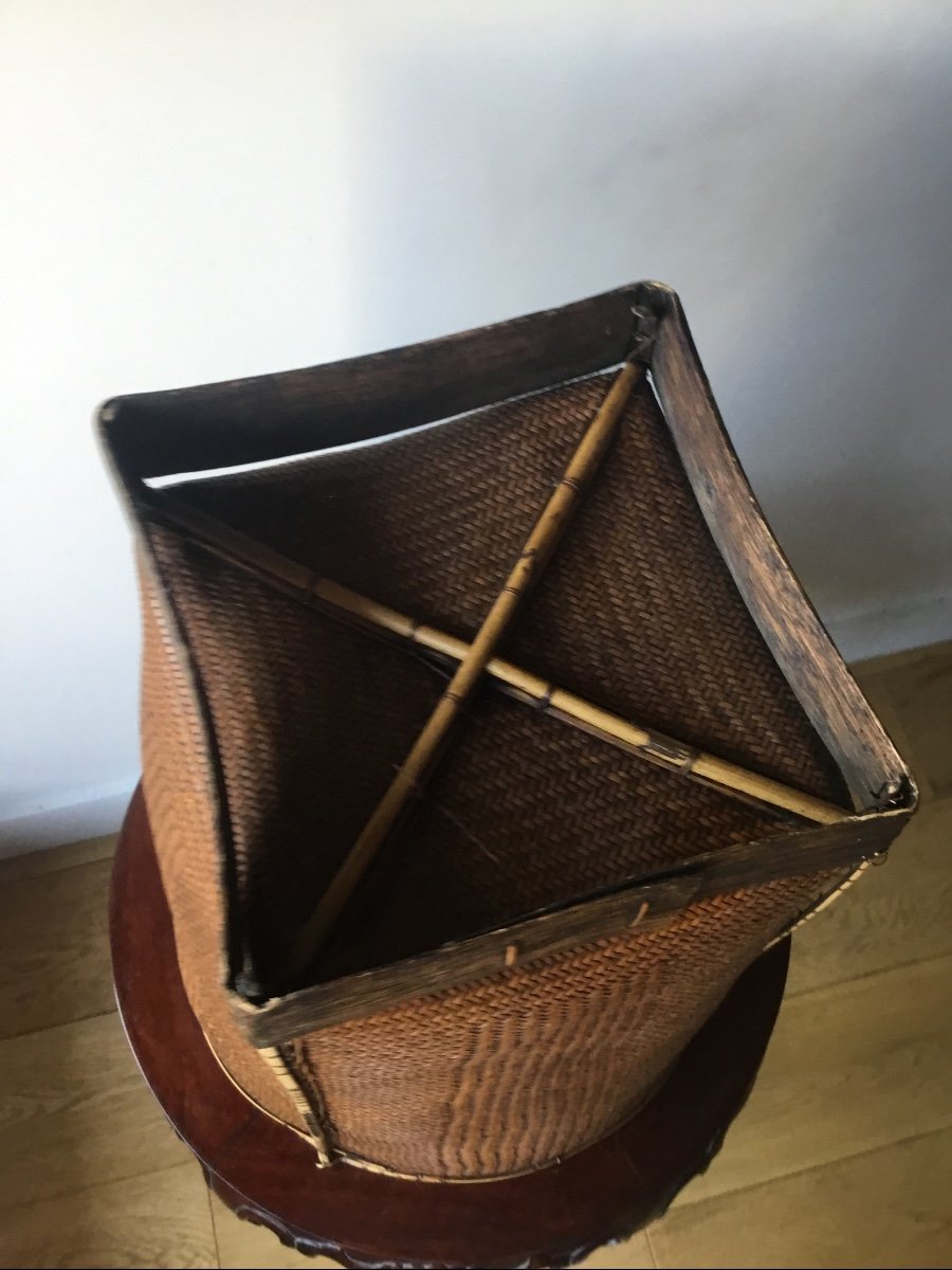 Woven Bamboo Waste Paper Basket -photo-8