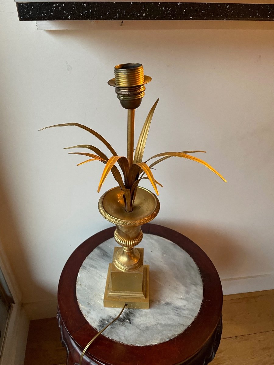 Charles Signed Lamp, Palm Tree Model -photo-3