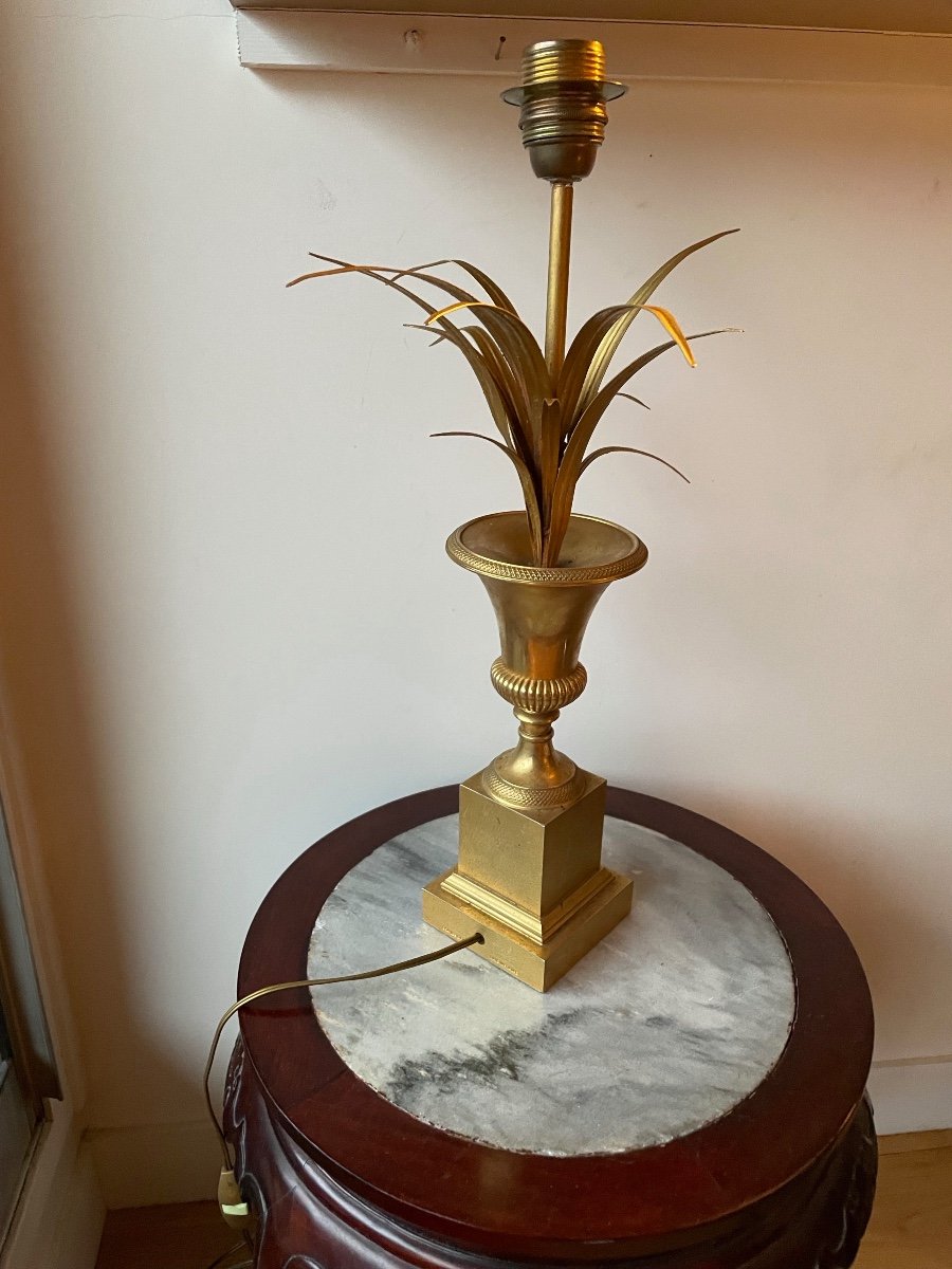 Charles Signed Lamp, Palm Tree Model -photo-7