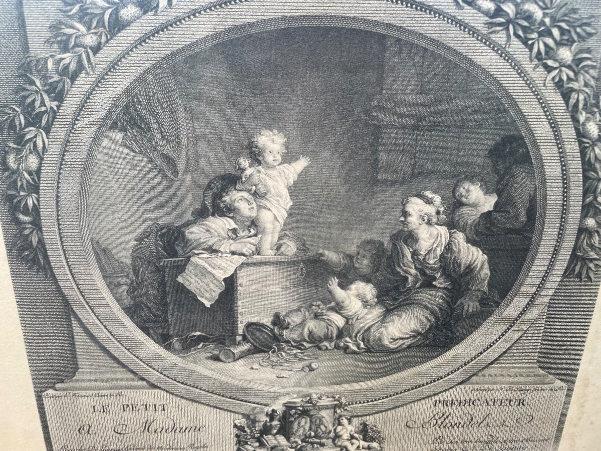 d'Après Fragonard : Le Petit Prédicateur-photo-2