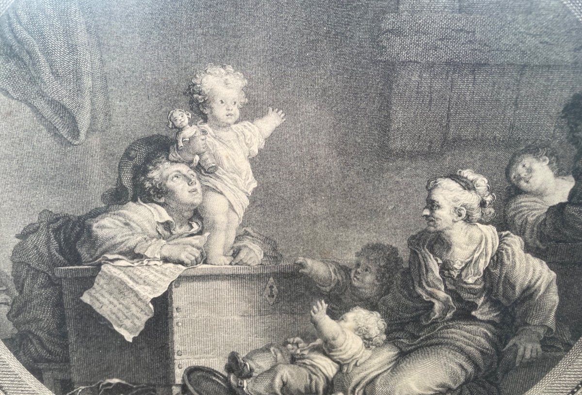 d'Après Fragonard : Le Petit Prédicateur