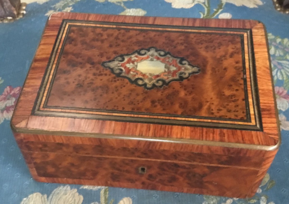 Box, Inlaid Jewelry Box