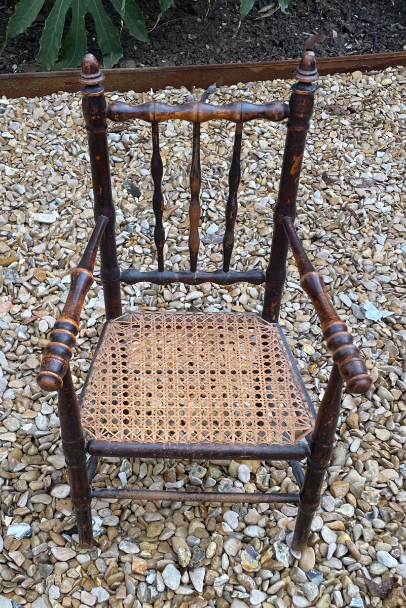 Fauteuil De Poupée , D’époque Napoléon III -photo-2