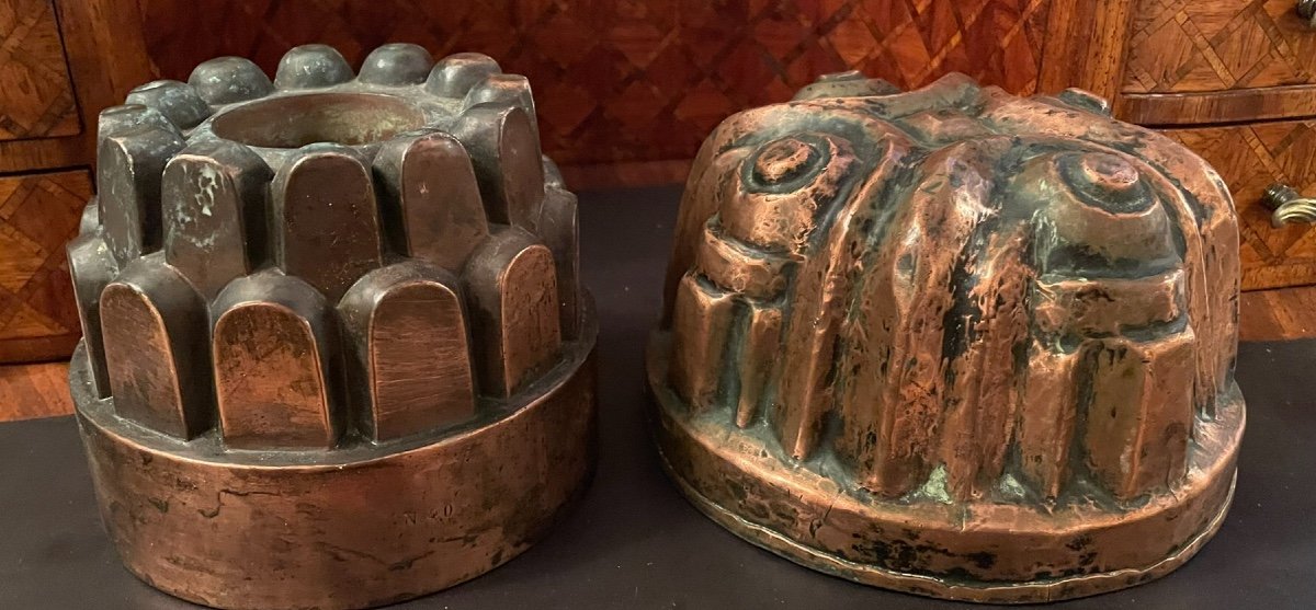 The Two Old Copper Molds 