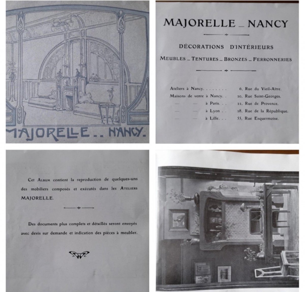 Bibliothèque Art Nouveau, Majorelle, Nancy -photo-3