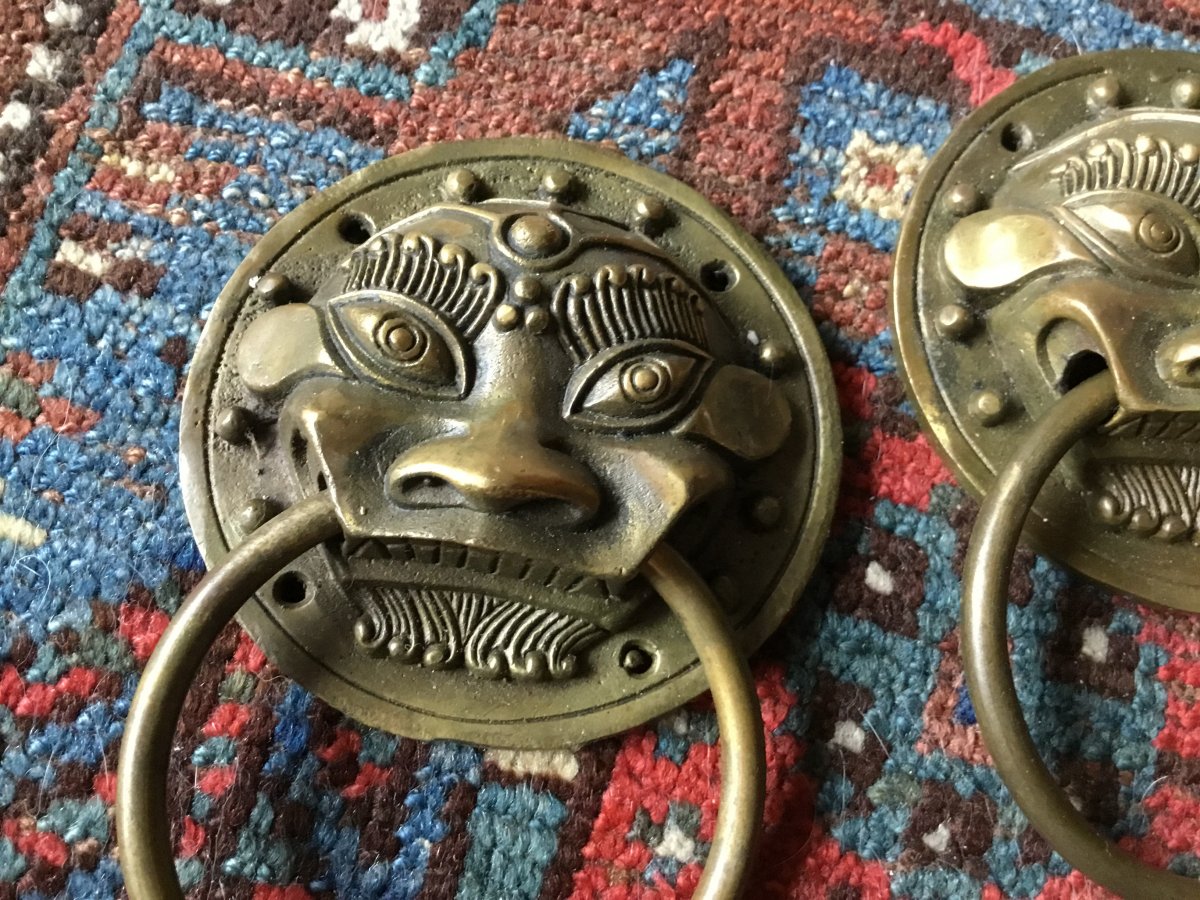 Furnishing Bronze, Taotie Masks-photo-1