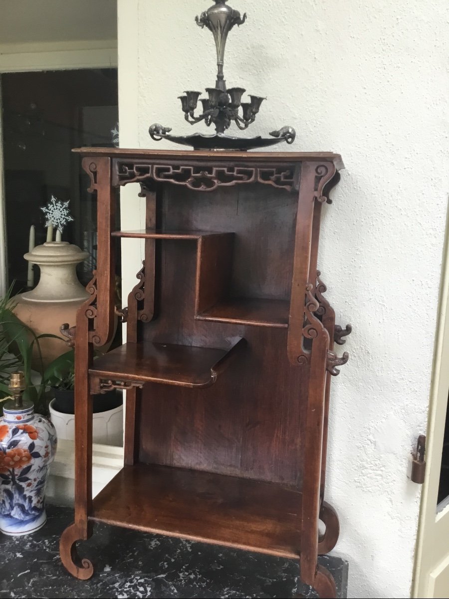 Small Mahogany Presentation Cabinet Dlg De Viardot-photo-6