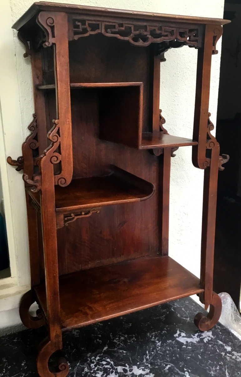 Small Mahogany Presentation Cabinet Dlg De Viardot