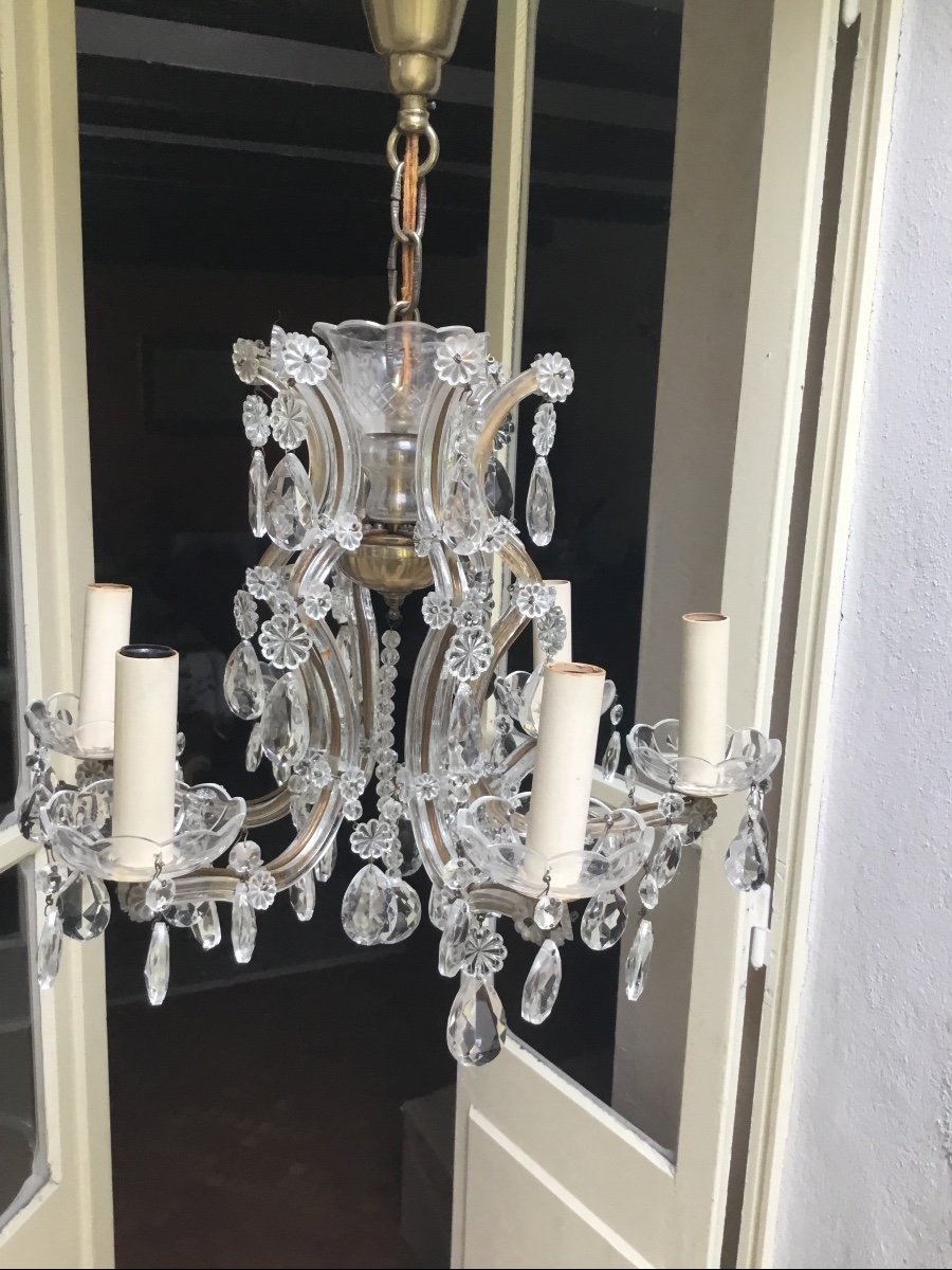 6 Arms Of Light Tassel Chandelier-photo-4