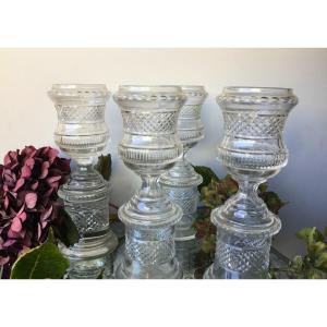 The Suite Of 4 Small Medici Shaped Vases