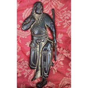 Decorative Bronze Hanging Samurai