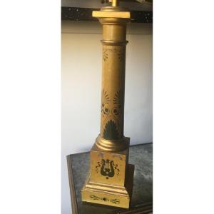 Lampe Carcel époque Restauration XIXème Siècle