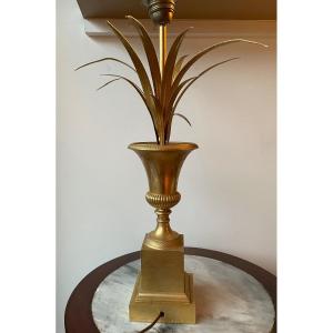 Lampe Charles Signée, Modèle Au Palmier 