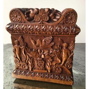 Bois De Bagard, Carved Brush Holder