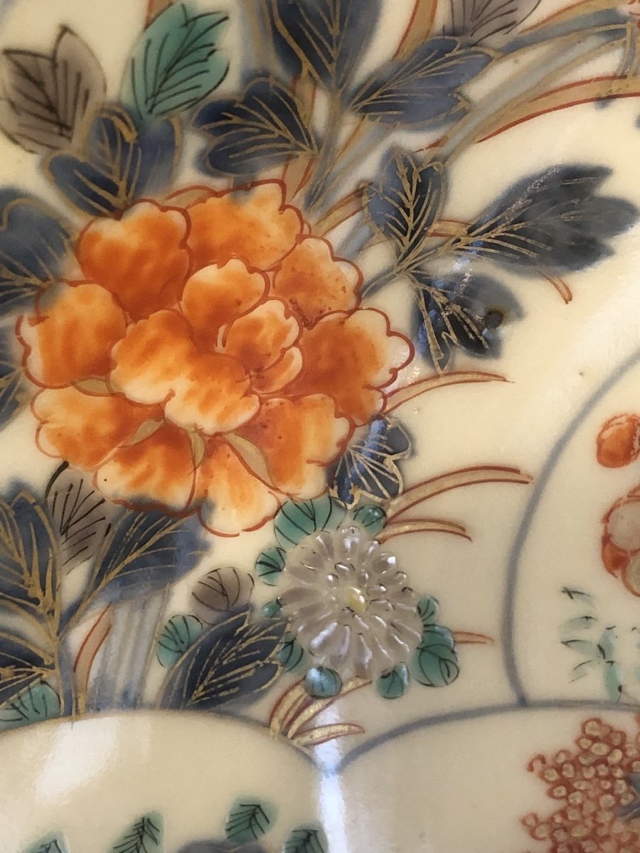 Imari - 19th Century Porcelain Plate -photo-4