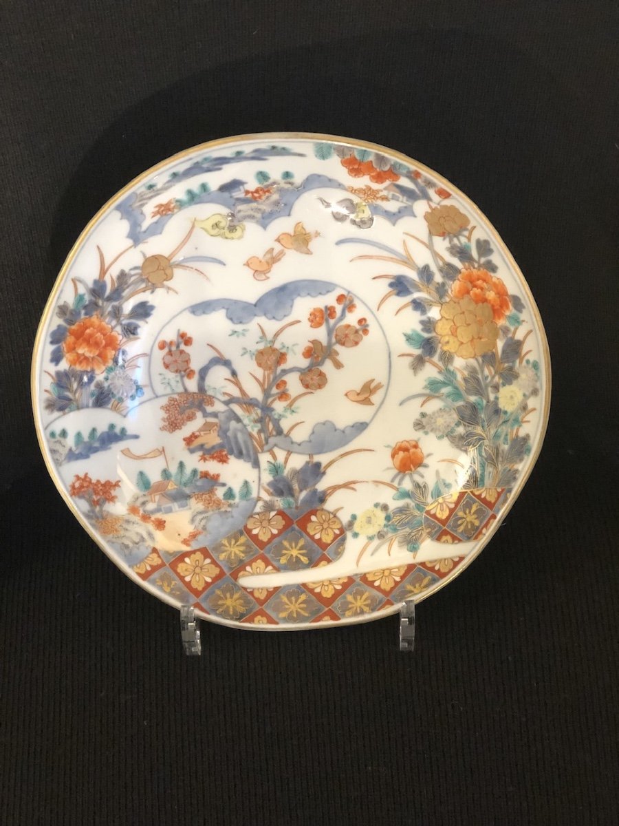 Imari - 19th Century Porcelain Plate 