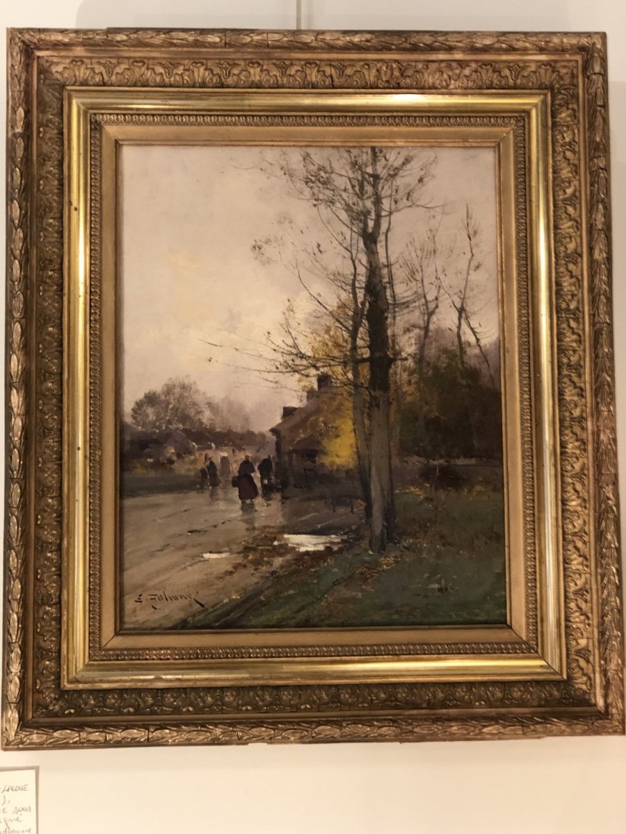 Eugène Galien-laloue (1854-1941) Oil/canvas Signed Galiany