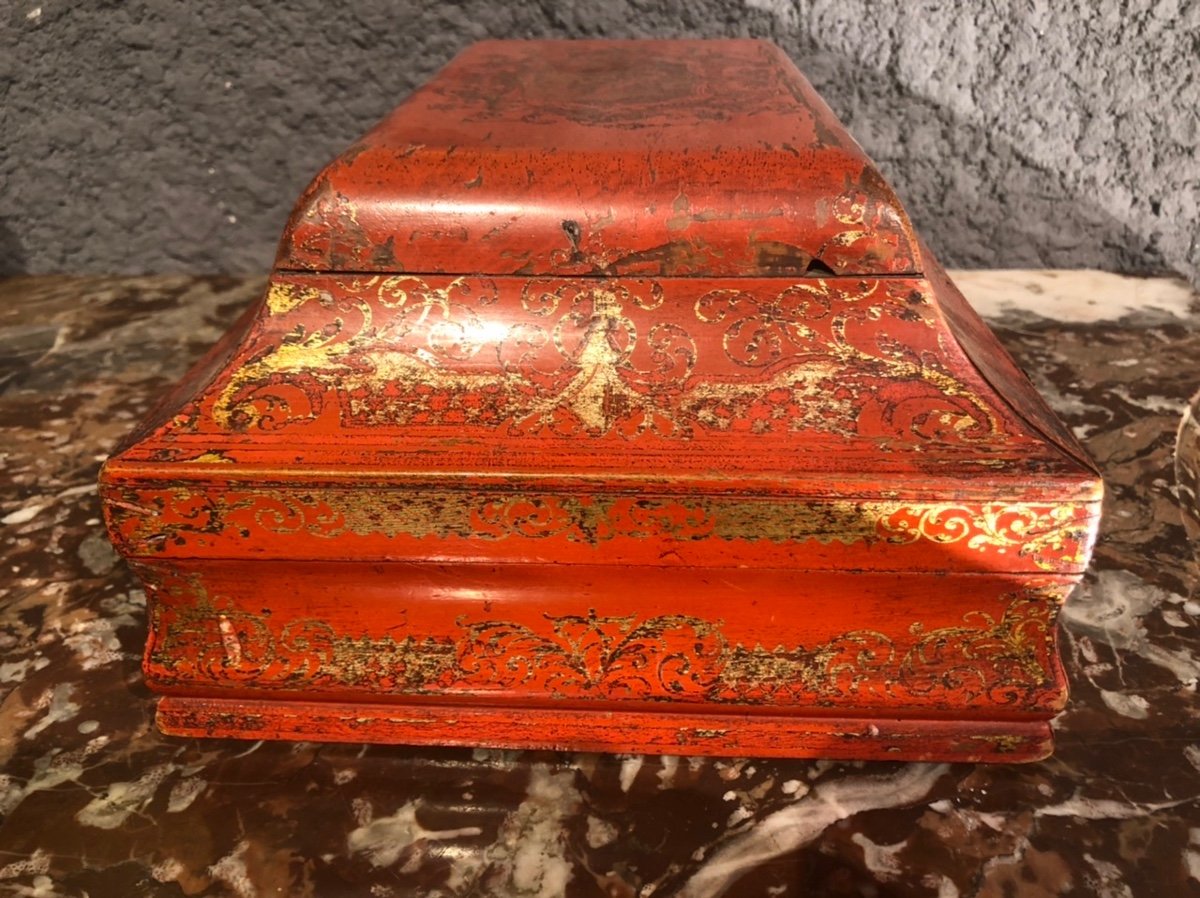 XVIII Eme Century Wig Box-photo-1