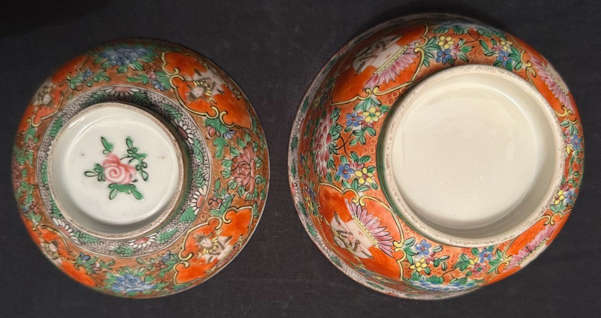 Chine Bol Couvert En Porcelaine Bencharong Pour La Thaïlande XIXème-photo-4