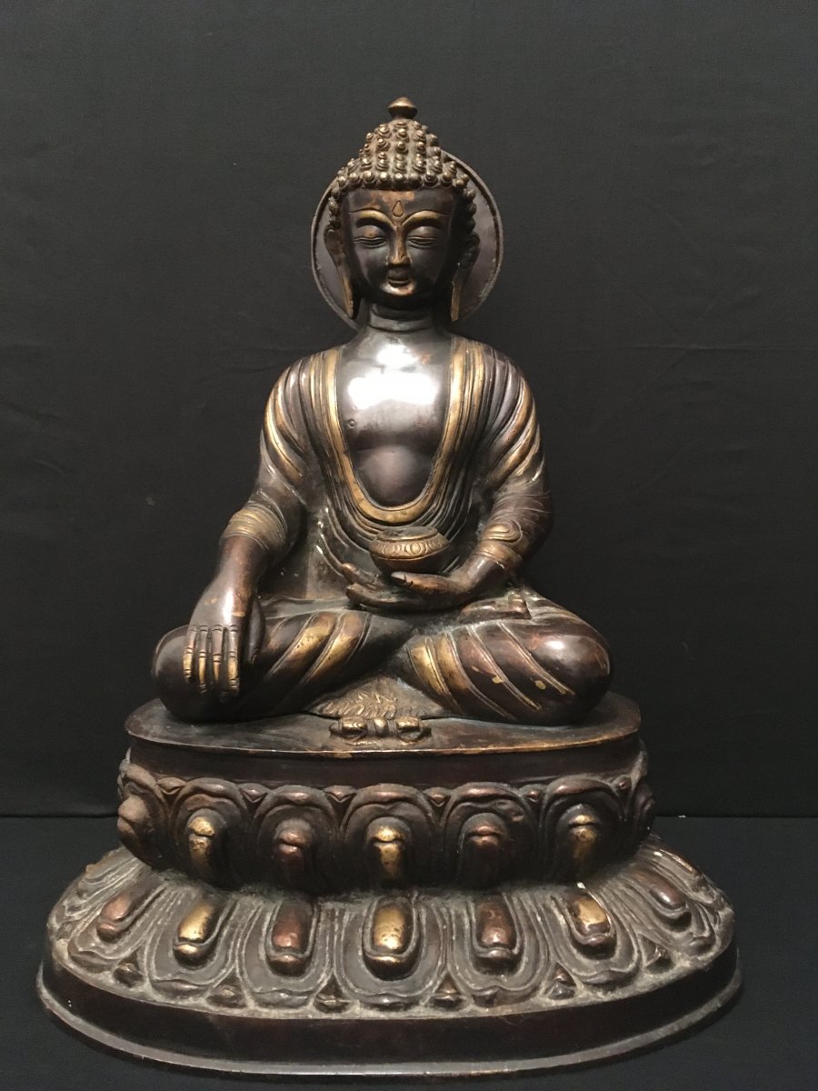 Statue Bronze Bouddha Japon