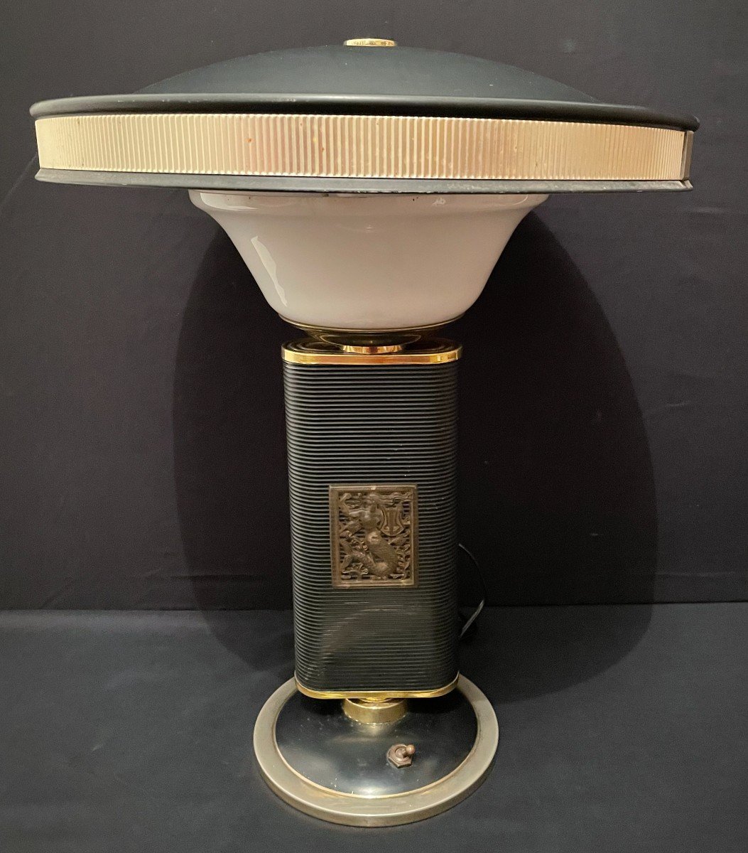 Eileen GRAY Lampe Sirène Jumo éditeur Vers 1950-photo-2