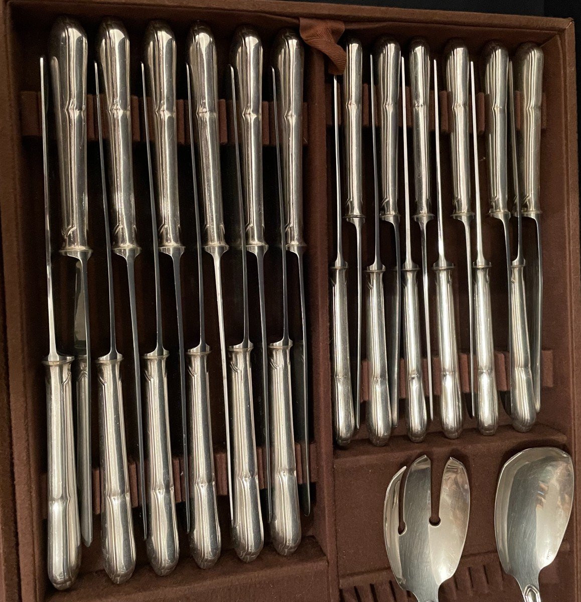 Ercuis Cutlery Set  117 Pieces Model Victoria-photo-6