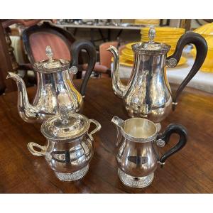 Christofle Empire Style Tea And Coffee Service Malmaison Model