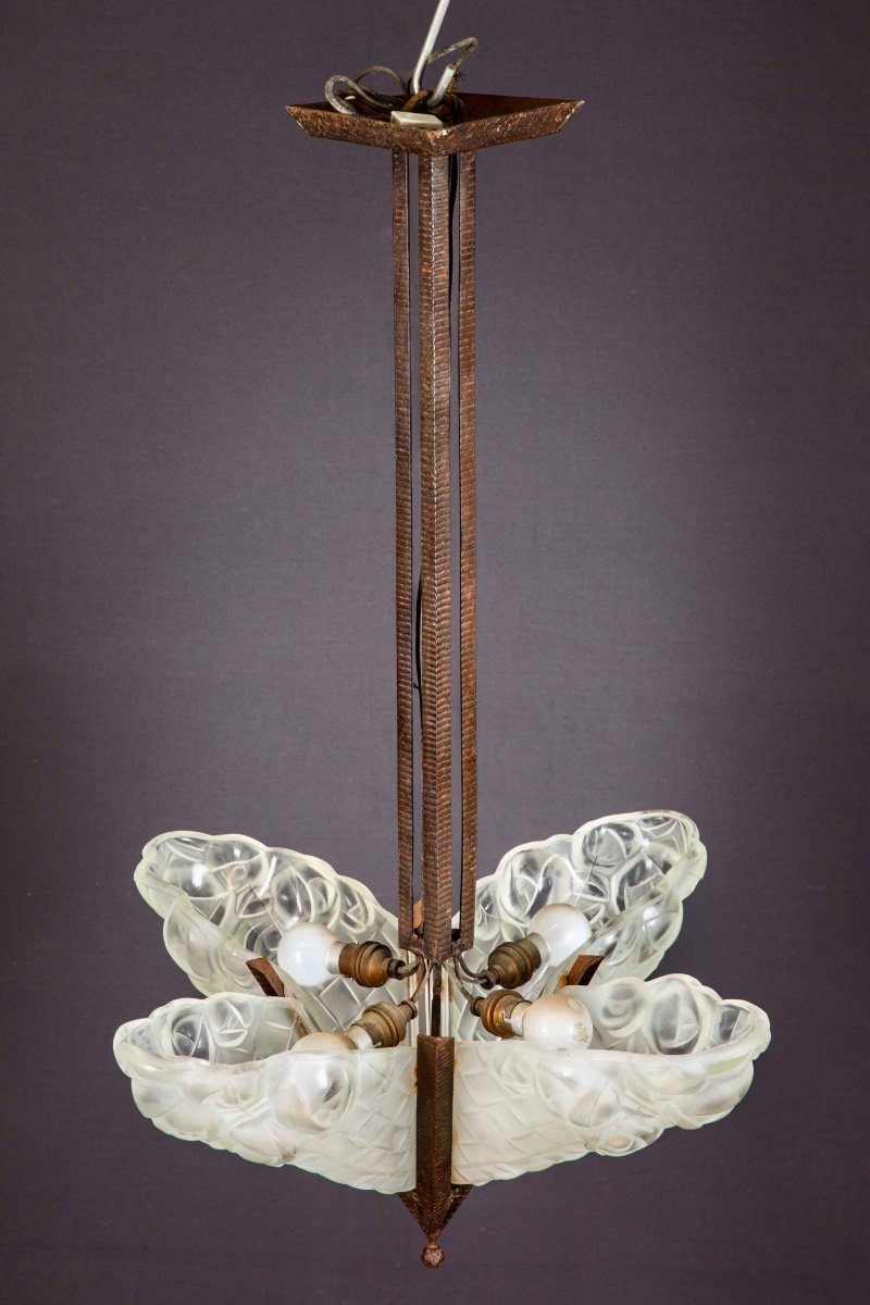 Degue Art Deco Chandelier -photo-4