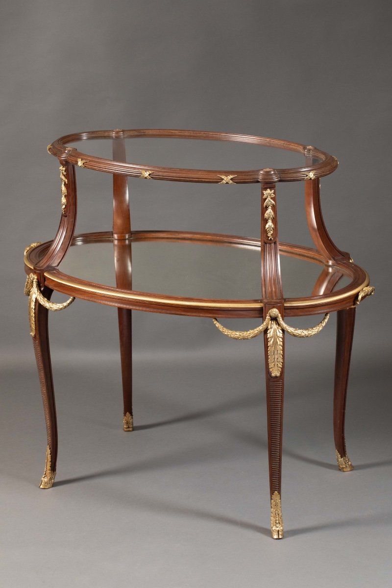 Mahogany Tea Table -photo-4