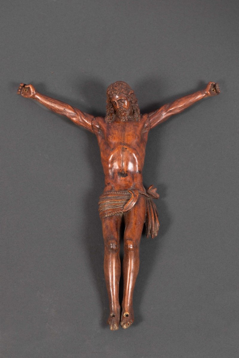 Christ En Bois Sculpté 