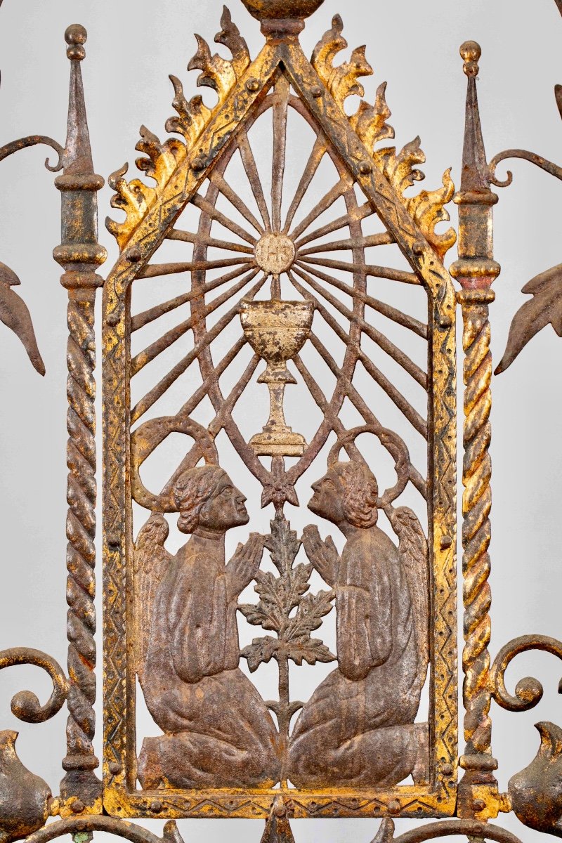 Religious Wrought Iron Screen -photo-3