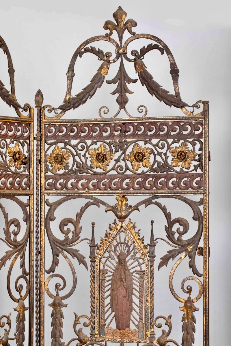 Religious Wrought Iron Screen -photo-8