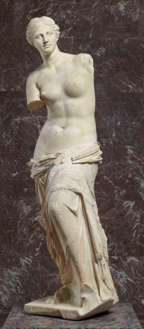 “venus De Milo”. Bronze Medal Early 20th Century.-photo-3