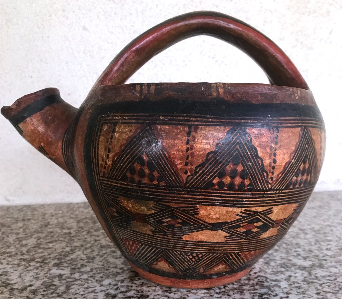 Poterie Kabyle( pot à lait )-photo-3