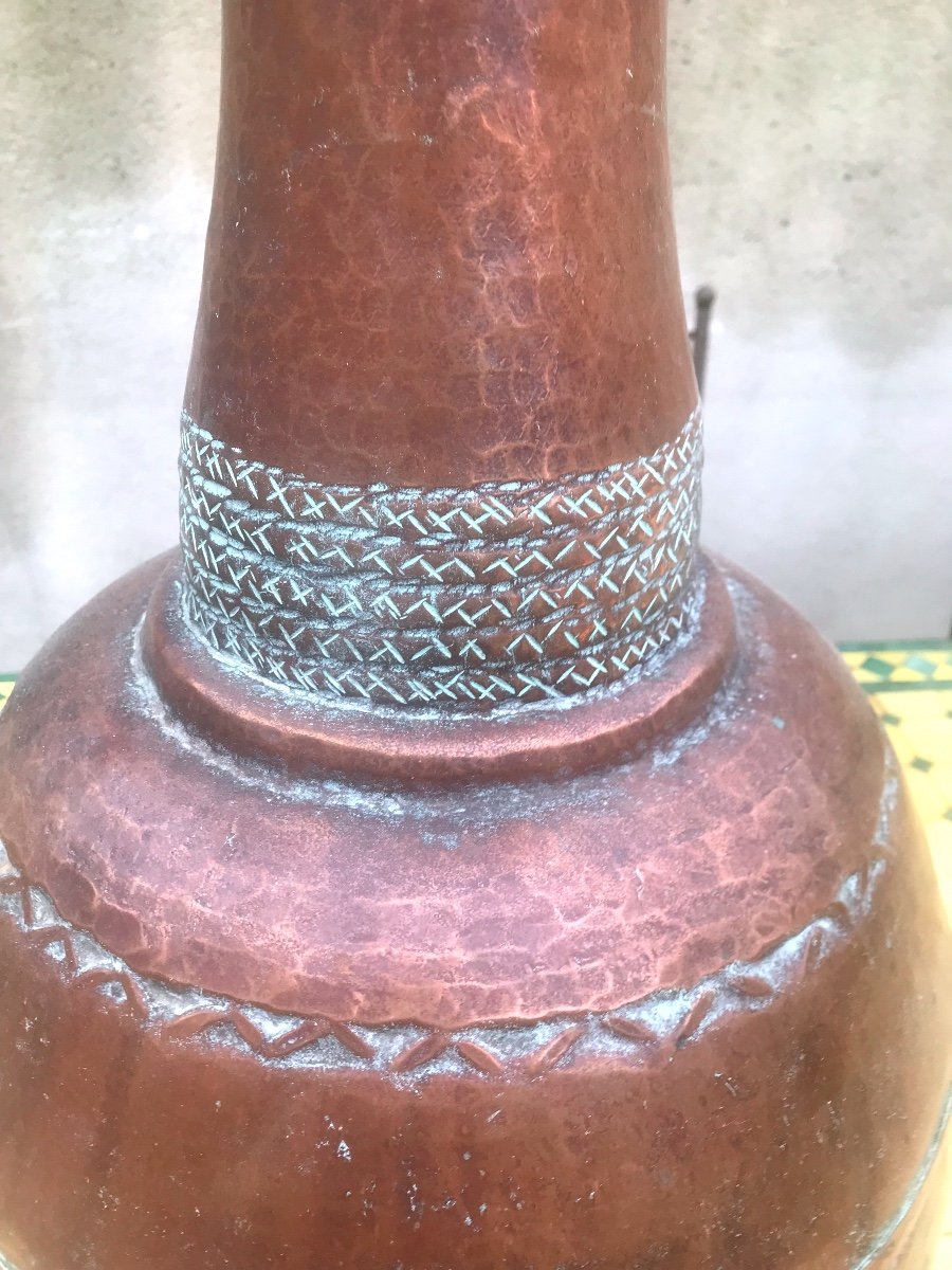 Large Copper Jar Morocco-photo-3