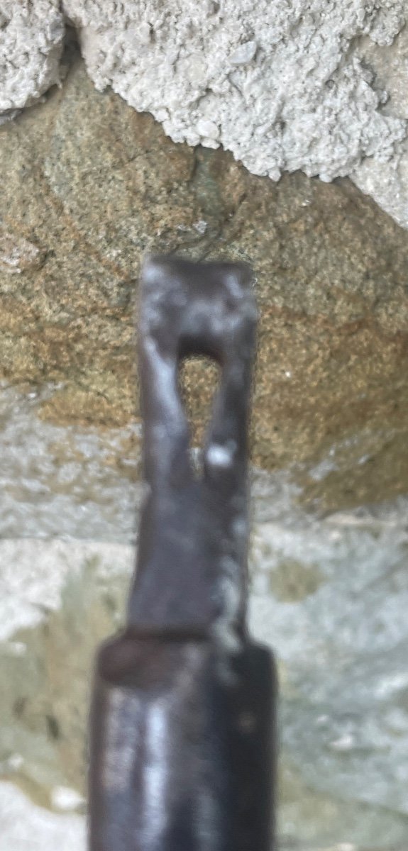 Phallic Wrought Iron Door Knocker-photo-4