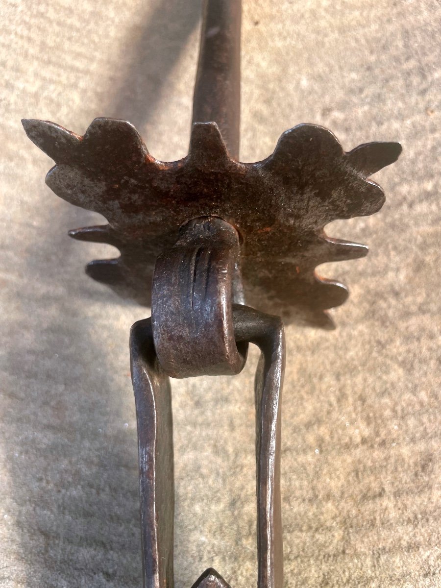 Phallic Wrought Iron Door Knocker-photo-7