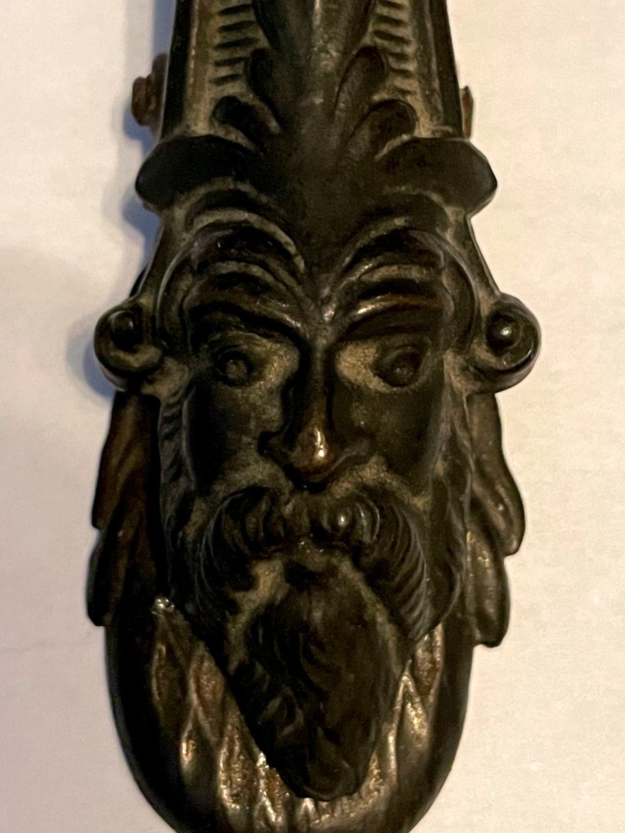 Letter Clip, Satyr Head-photo-1