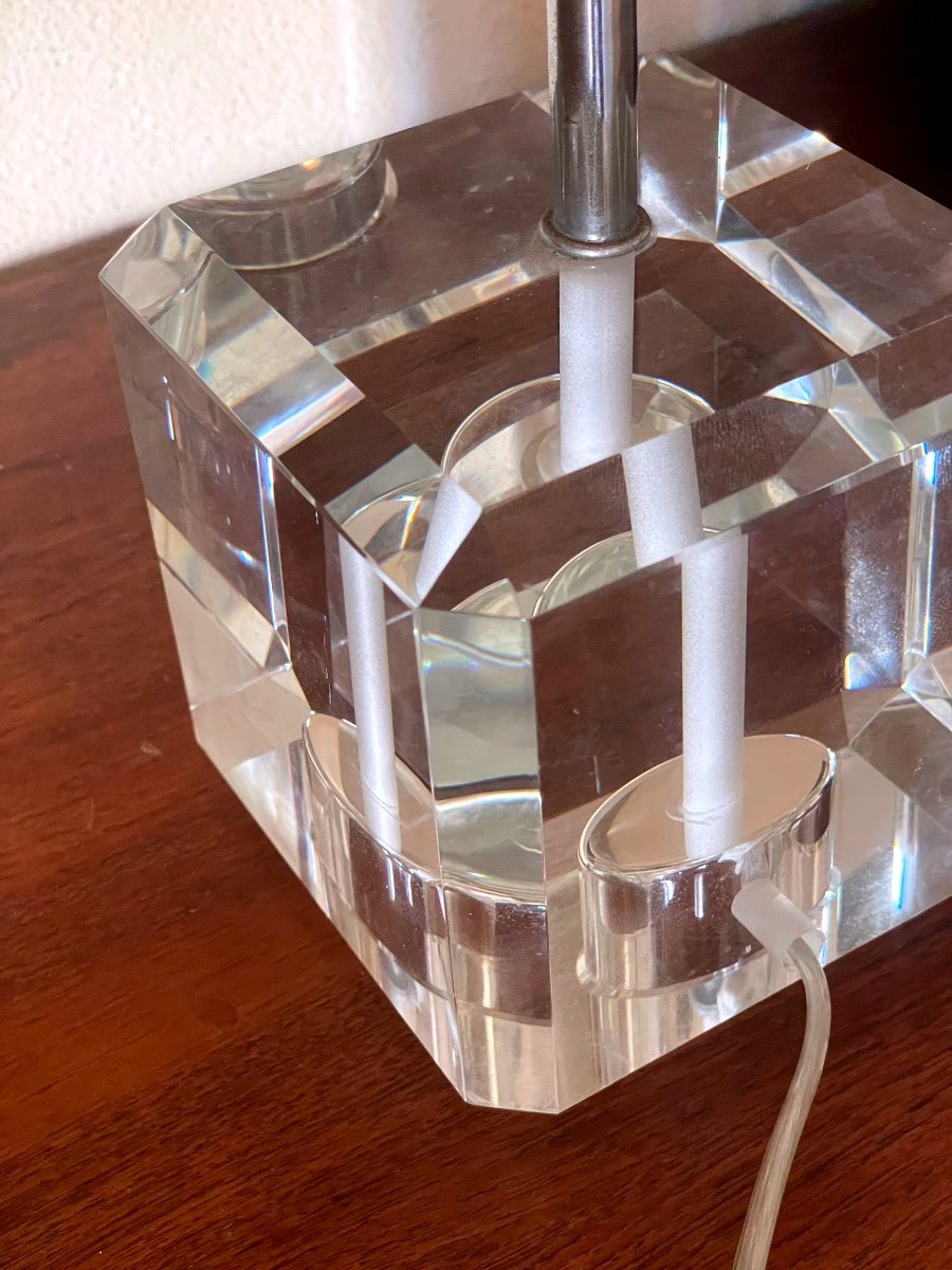 Cubic Crystal Lamp 78/80s-photo-2